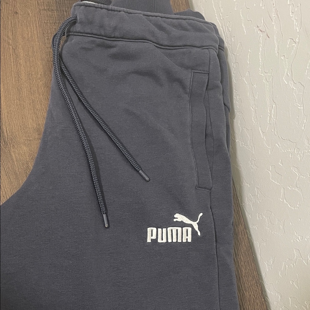 Puma Men's Dark Blue Joggers